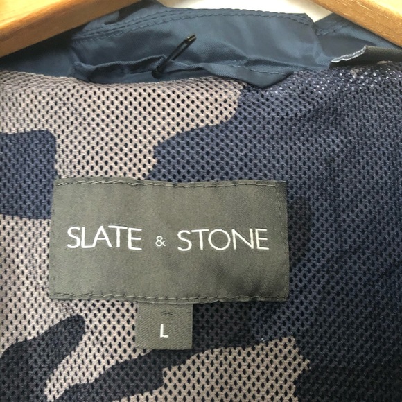 NWOT Slate & Stone Coach Jacket, Navy  Size Large - Picture 7 of 11